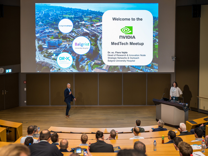 Welcoming session with Prof. Farshad in the Balgrist Auditorium